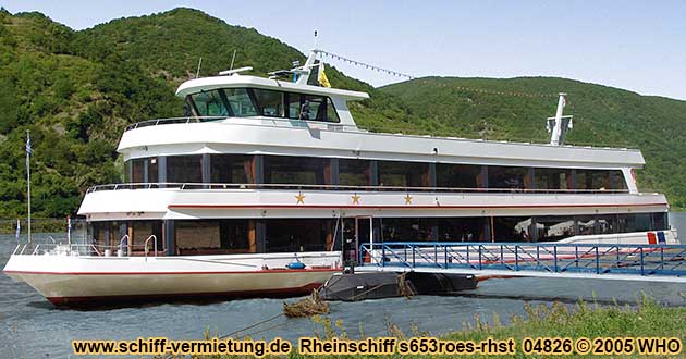 Rheinschiff s653roes Assmannshausen Bingen Rüdesheim Wiesbaden Mainz