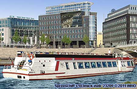 Spreeschiff s103mick-evdi Berlin Schiff Spree