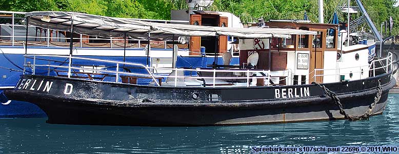 Spree-Barkasse s107schi-paui Berlin