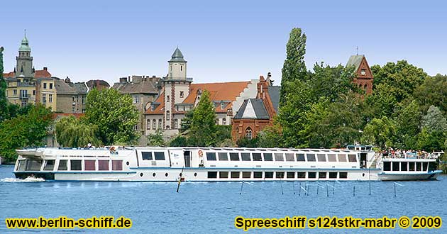 Charterfahrt in Berlin mit dem grten Spreeschiff s124stkr-mabr bis 380 Sitzpltze in 4 Salons