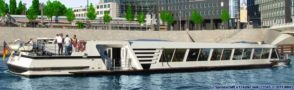 Motorjacht Spreeschiff s124stkr-bell Berlin Spree Schiff mieten