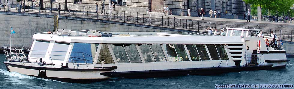 Motorjacht Spreeschiff s124stkr-bell Berlin Spree Schiff mieten