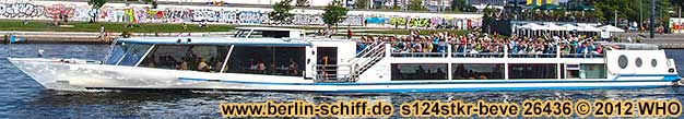 Berlin Schiff mieten Grillschiff Partyschiff Partyboot Grillboot Cabrioschiff Spree