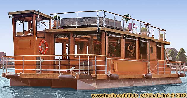 Berlin Oberbaumbrcke Schiff mieten Grillschiff Partyschiff Partyboot Grillboot Floss