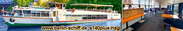 Berlin Spandau Lindenufer Schiff mieten Partyschiff Partyboot Grillboot Spree Havel