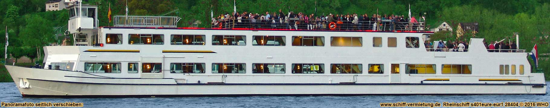 Rheinschifffahrt mit dem Rheinschiff auf dem Niederrhein zwischen Emmerich, Rees, Xanten, Wesel, Duisburg, Krefeld, Dsseldorf, Monheim, Leverkusen und Kln am Rhein sowie auf dem Mittelrhein bei Bonn, Koenigswinter, Linz, Andernach, Koblenz, Lahnstein, Boppard, Bingen, Rdesheim, Wiesbaden, Mainz, Worms, Mannheim, Speyer und Frankfurt am Main.