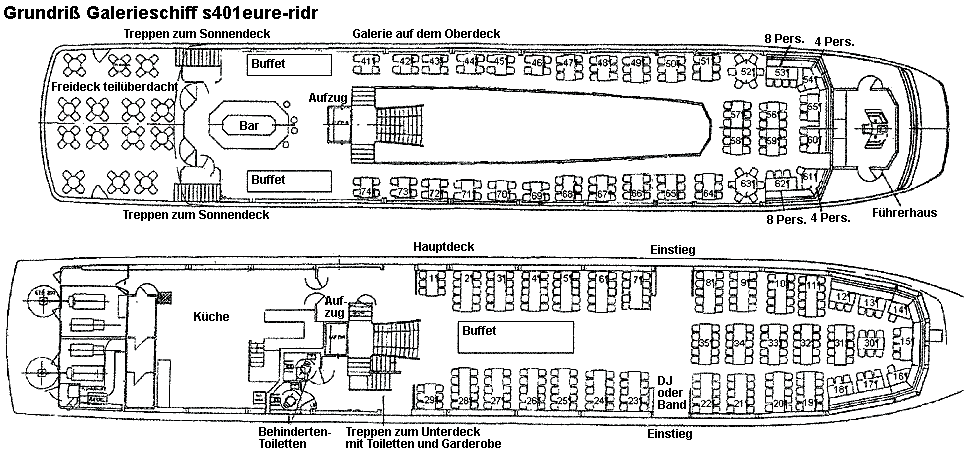 Grundriss Galerieschiff s401eure-ridr