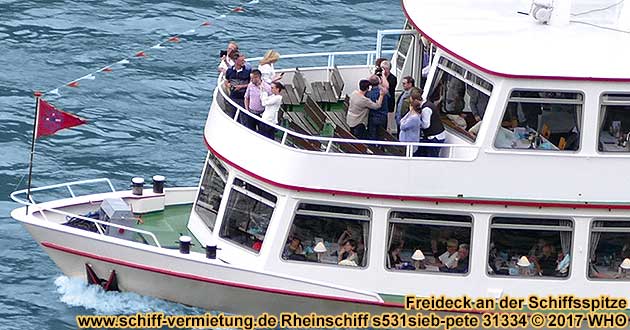 Schiff-Vermietung Rhein Schiff mieten Bonn Knigswinter Godesberg Mondorf Linz Remagen Andernach Mittelrhein Kln Niederrhein