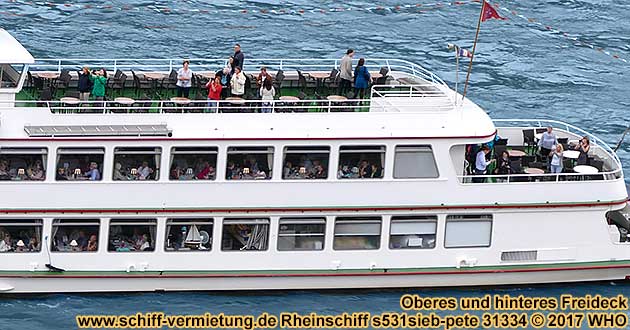 Schiff-Vermietung Rhein Schiff mieten Bonn Königswinter Godesberg Mondorf Linz Remagen Andernach Mittelrhein Köln Niederrhein