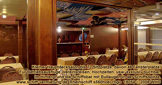 Rheinschiff auf Rhein, Main und Mosel: Frankfurt Main Hchst Rsselsheim Flrsheim Worms Mainz Wiesbaden Biebrich, Eltville Rdesheim Bingen Assmannshausen Bacharach Oberwesel Loreley St. Goarshausen St. Goar Boppard Braubach Lahnstein Koblenz Knigswinter Bonn Kln Dsseldorf