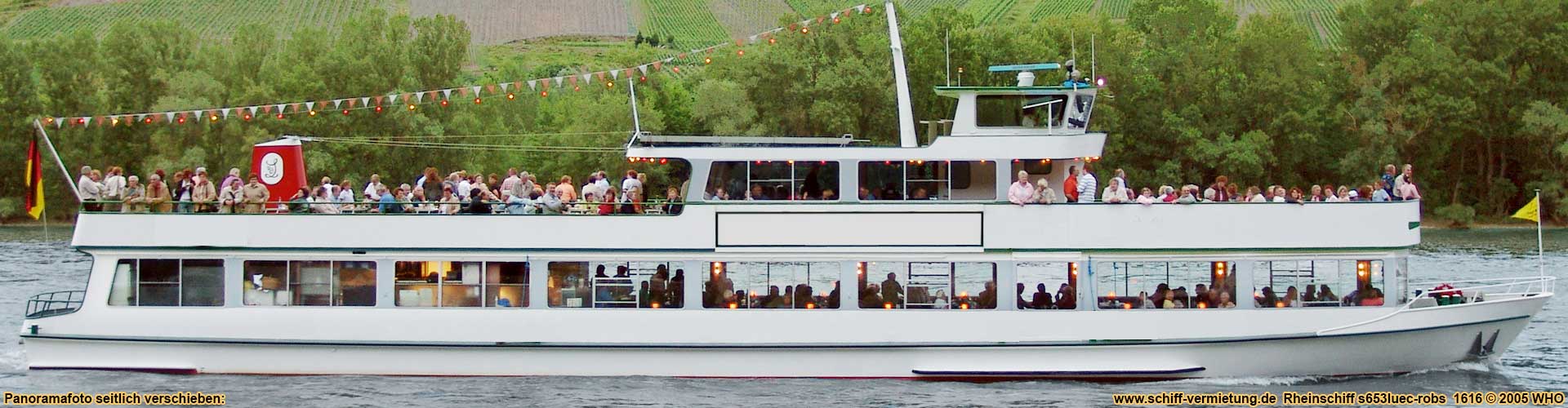 Rheinschiff s653luec-wsch Schiff Rhein Mainz Wiesbaden Biebrich Rdesheim Bingen Loreley Frankfurt Main Rsselsheim Flrsheim