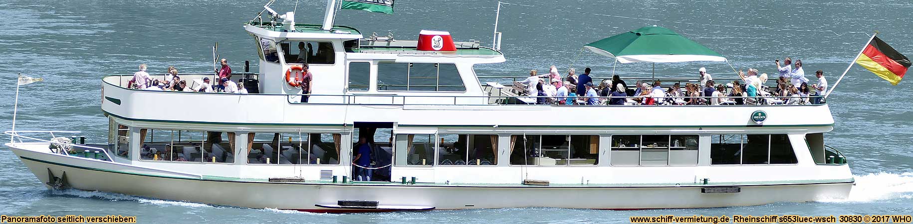 Rheinschiff s653luec-wsch Schiff Rhein Mainz Wiesbaden Biebrich Rdesheim Bingen Loreley Frankfurt Main Rsselsheim Flrsheim