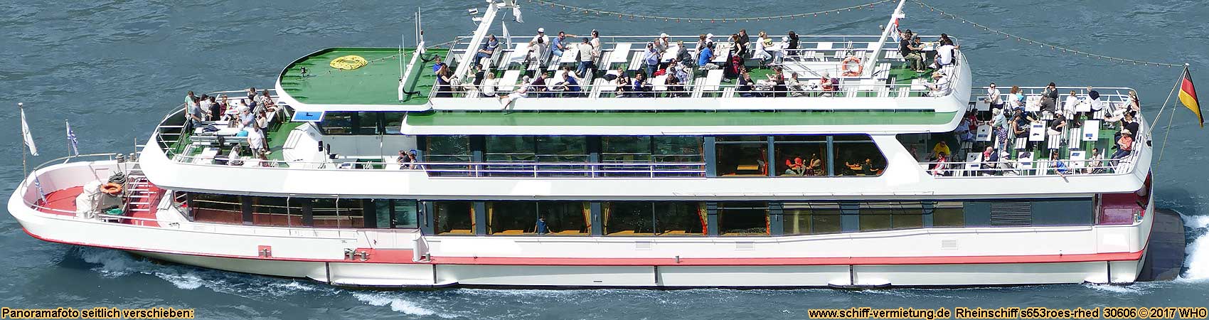 Rheinschiff s653roes Assmannshausen Bingen Rdesheim Wiesbaden Mainz