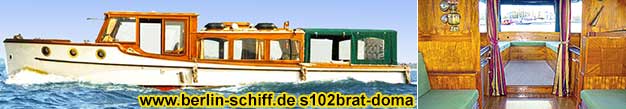 Berlin Rummelsburg Schiff mieten Partyschiff Partyboot Jannowitzbrücke Friedrichshain Moabit Historischer Hafen