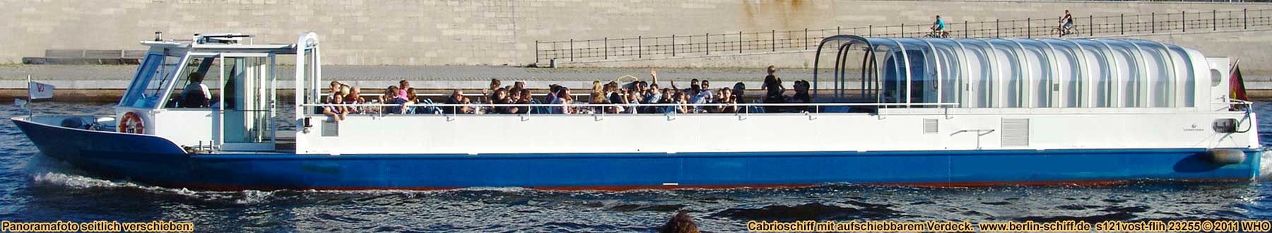 Spree-Cabrioschiff s121vost-flih