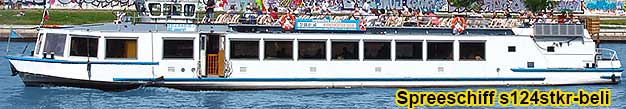 Partyschiff s124stkr-beli Berlin Spreeschiff Schiff mieten