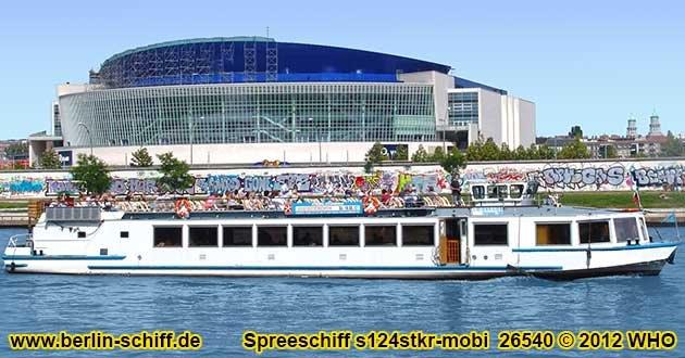 Schiff Vermietung in Berlin Spreeschiff s124stkr-mobi Schiff Mieten zu Schiffsrundfahrten auf der Spree