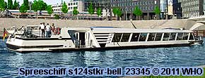 Motorjacht Spreeschiff s124stkr-bell Berlin Spree Schiff mieten