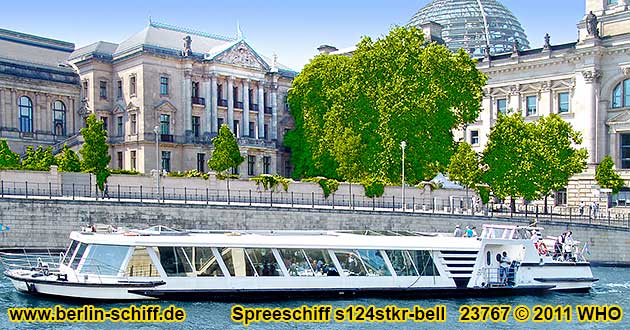  Luxus-Einraum-Spreeyacht s124stkr-bell Schiff mieten in Berlin auf Spree und Landwehrkanal fr 72 Pers.