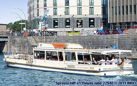 Spreeschiff s135eyas-labe Berlin Spree Schiff