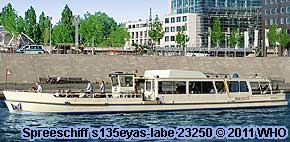 Spreeschiff s135eyas-labe Berlin Schiff Spree